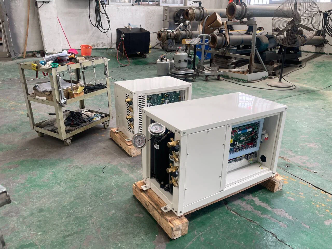 المبردات البحرية مع DC Inverter Tech‌